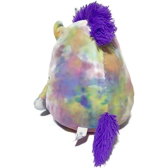 Hug Fun Unicorn Plush 16" Tall With Halo Winking Eyes Pink Pastels - Picture 5 of 8